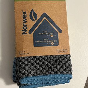 Large Counter Cloth, mushroom/sea mist (2)-LE